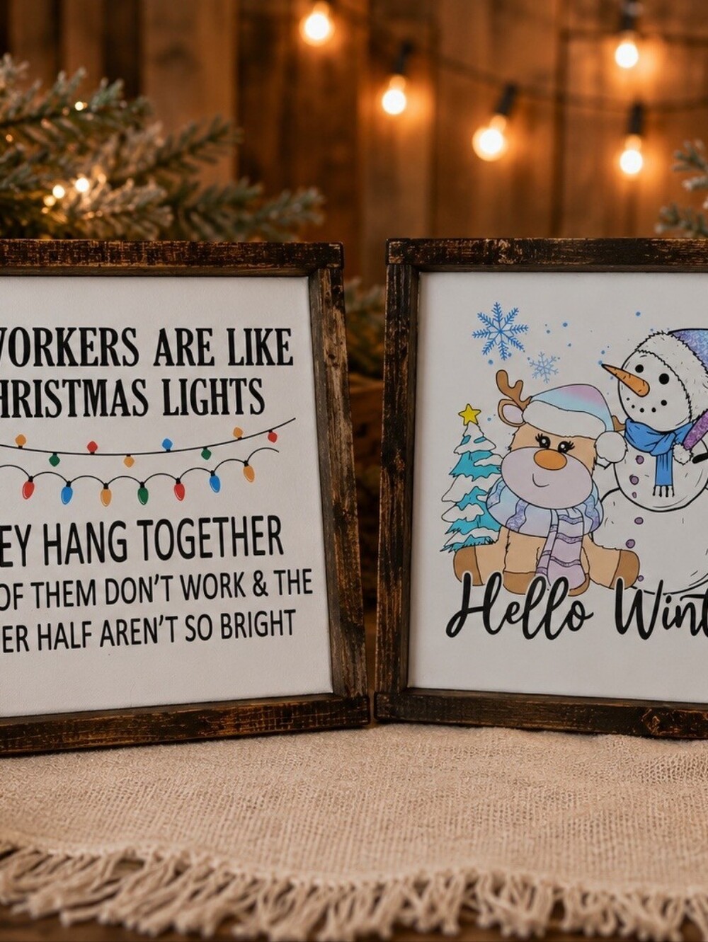 Framed Canvas art